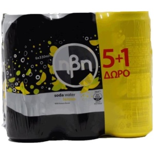 ΗΒΗ PROMO ΣΟΔΑ ΛΕΜΟΝΙ ΚΙΒ.4x6x330ml (5+1Δ)