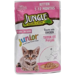 JUNGLE POUCH Junior ΚΟΤΟΠΟΥΛΟ 100gr ΚΙΒ.24ΤΜΧ (ΡΟΖ)