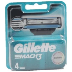 GILLETTE MACH 3Blade 4s ΚΙΒ.10ΤΜΧ