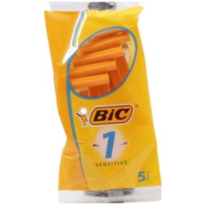 BIC SENSITIVE 1Blade 5s ΚΙΒ.40x5ΤΜΧ (ΚΙΤΡΙΝΟ)