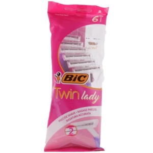 BIC TWIN LADY SENSITIVE 1Blade 6s ΚΙΒ.20x5ΤΜΧ (ΡΟΖ)