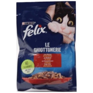 PURINA FELIX ΓΑΤΑ AGAIL ΒΟΔΙΝΟ (Ζελέ) ΚΙΒ.26x85gr