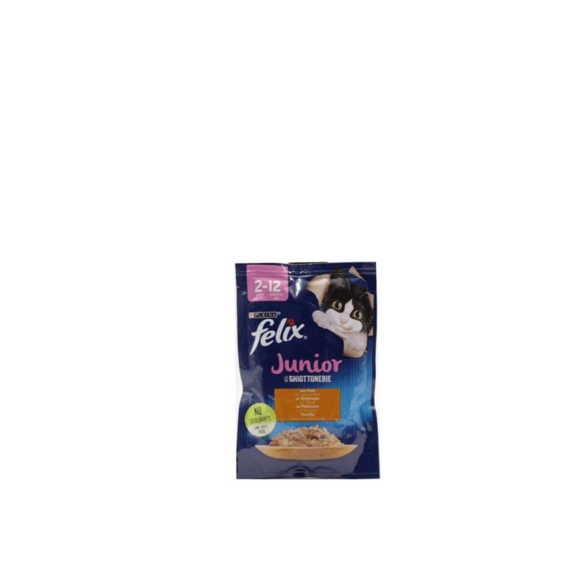 PURINA FELIX ΓΑΤΑ AGAIL Junior ΚΟΤΟΠΟΥΛΟ (Ζελέ) ΚΙΒ.26x85gr