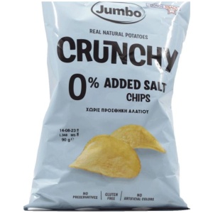 OHONOS CHIPS Crunchy 90gr ΧΩΡΙΣ ΑΛΑΤΙ ΚΙΒ.25ΤΜΧ