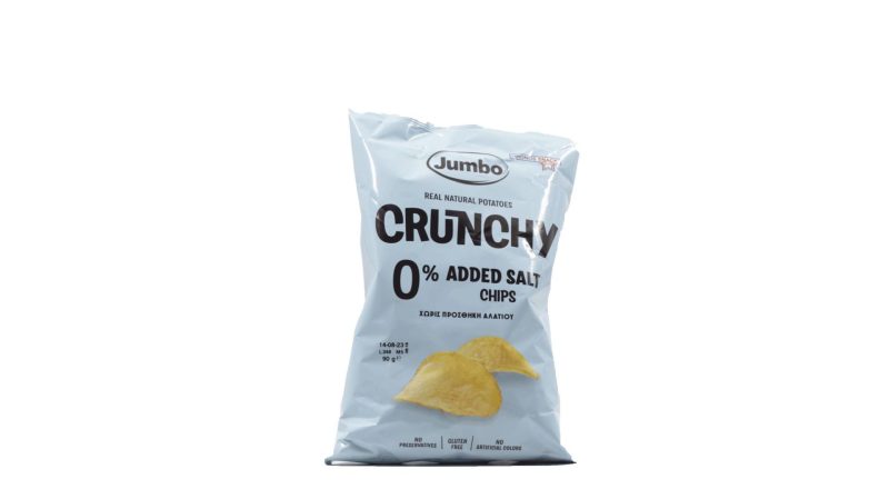 OHONOS CHIPS Crunchy 90gr ΧΩΡΙΣ ΑΛΑΤΙ ΚΙΒ.25ΤΜΧ