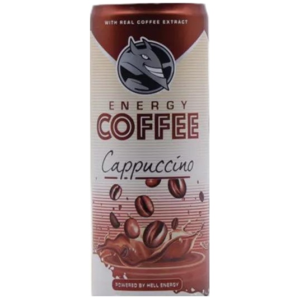 HELL 250ml COFFEE CAPPUCCINO ΚΙΒ.24x250ml