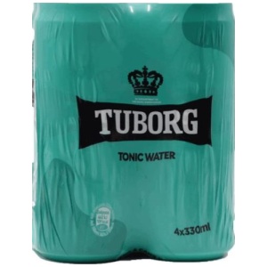 TUBORG 330ml ΑΠΛΟ ΚΟΥΤΙ TONIC ΚΙΒ.6x4Px330ml