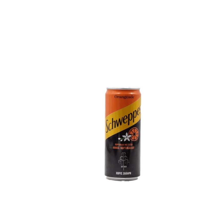 SCHWEPPES 330ml ORANGEADE ΑΠΛΟ // ΚΙΒ.24x330ml