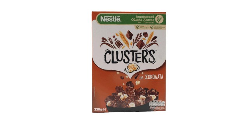 ΔΗΜΗΤΡΙΑΚΑ CLUSTERS ΣΟΚΟΛΑΤΑ ΚΙΒ.16x330gr (ΝΕΟ)