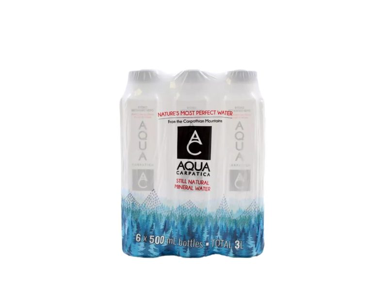 AQUA CAPRATICA 500ml ΦΥΣΙΚΟ ΜΕΤΑΛΛΙΚΟ PET ΚΙΒ.4x(6x500ml)