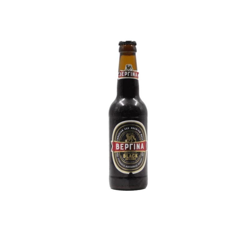 ΒΕΡΓΙΝΑ ΜΠΥΡΑΚΙ BLACK Unfiltered 330ml // ΚΙΒ.24x330ml (RB)