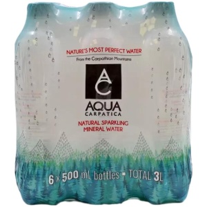 AQUA CAPRATICA 500ml ΑΝΘΡΑΚΟΥΧΟ PET ΚΙΒ.4x(6x500ml)