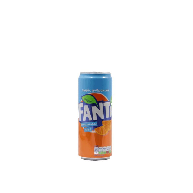 FANTA ΜΠΛΕ ΠΟΡΤΟΚΑΛΙ 330ml ΑΠΛΟ ΚΟΥΤΙ // ΚΙΒ.24x330ml