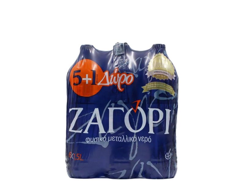 ΖΑΓΟΡΙ PET 1.5LT ΚΙΒ.6x1.5LT (ΕΞΑΔΑ)