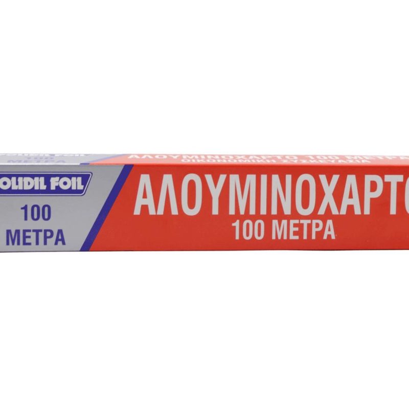 ΑΛΟΥΜΙΝΟΧΑΡΤΟ 100m x 30cm POLIDIL ΚΙΒ.16ΤΜΧ