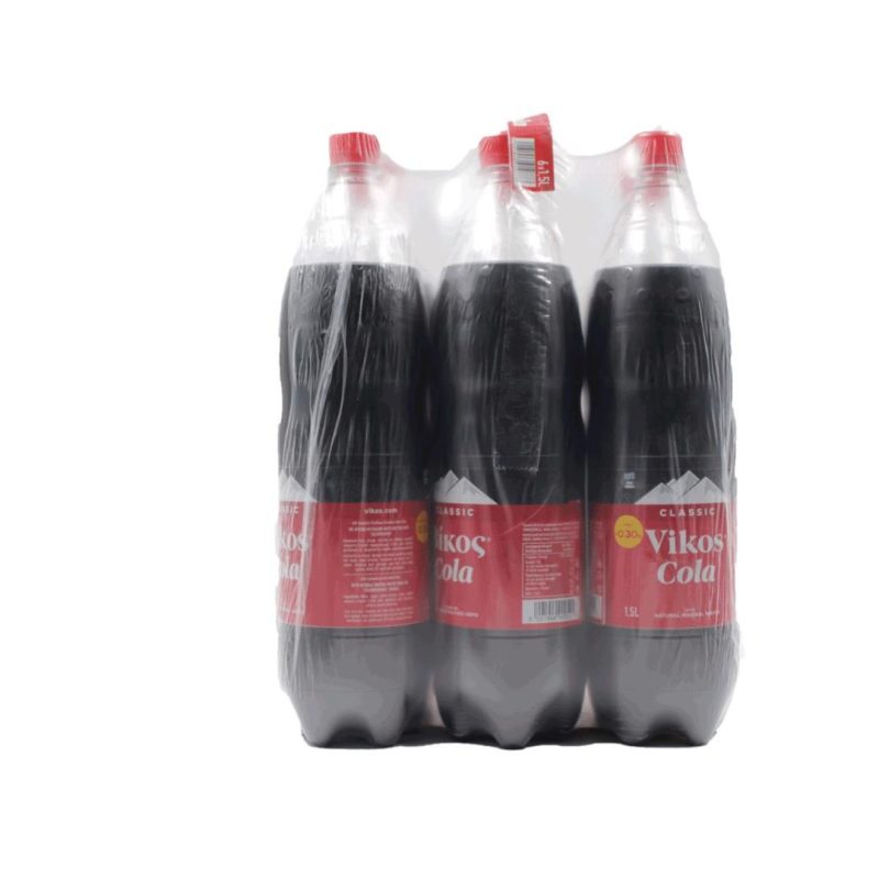 ΑΝΑΨΥΚΤΙΚΟ ΒΙΚΟΣ 1.5LT COLA ΚΙΒ.6x1.5LT (-0,30€)