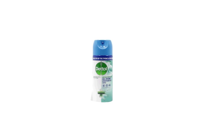 DETTOL SPRAY ΕΠΙΦΑΝΕΙΩΝ Spring Waterfall (ΠΡΑΣΙΝΟ) ΚΙΒ.6x400ml