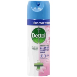 DETTOL SPRAY ΕΠΙΦΑΝΕΙΩΝ Orchard Blossom (ΡΟΖ) ΚΙΒ.6x400ml