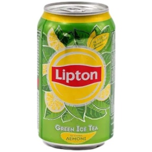 LIPTON 330ml ΚΟΥΤΙ TΣAI ΠΡΑΣΙΝΟ // KIB.4x6x330ml