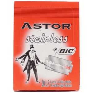 BIC ASTOR STAINLESS BLADES 20x5ΤΜΧ