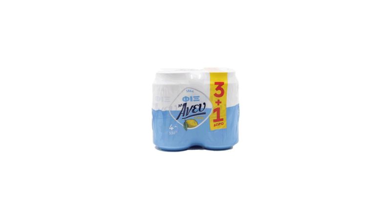 FIX PROMO ΚΟΥΤΙ ANEY ΛΕΜΟΝΙ 330ml // ΚΙΒ.6x4Px330ml (3+1Δ)