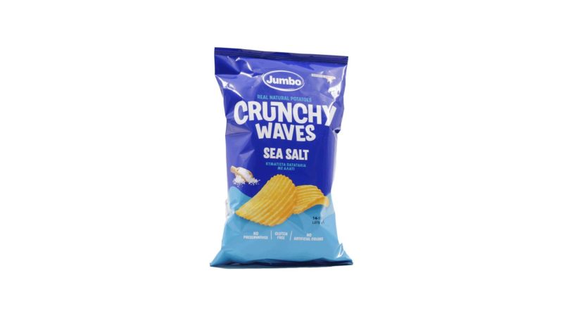 OHONOS CHIPS Crunchy Waves 90gr ΑΛΑΤΙ ΚΙΒ.30ΤΜΧ