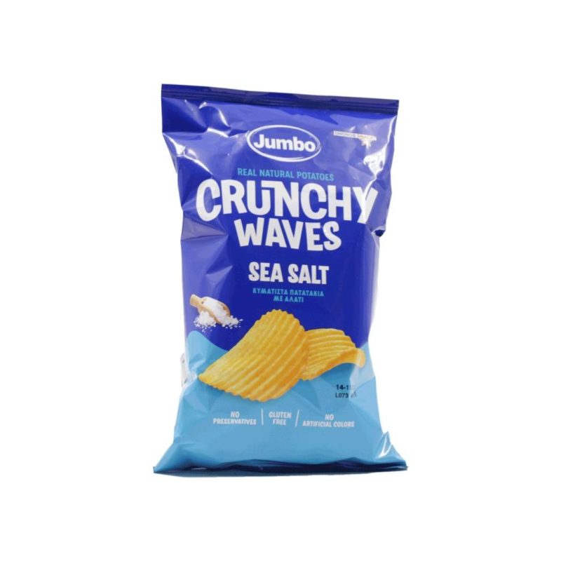 OHONOS CHIPS Crunchy Waves 90gr ΑΛΑΤΙ ΚΙΒ.30ΤΜΧ