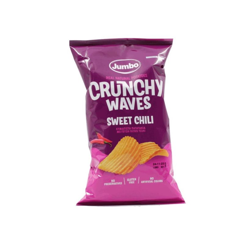 OHONOS CHIPS Crunchy 90gr SWEET CHILLI ΚΙΒ.30ΤΜΧ