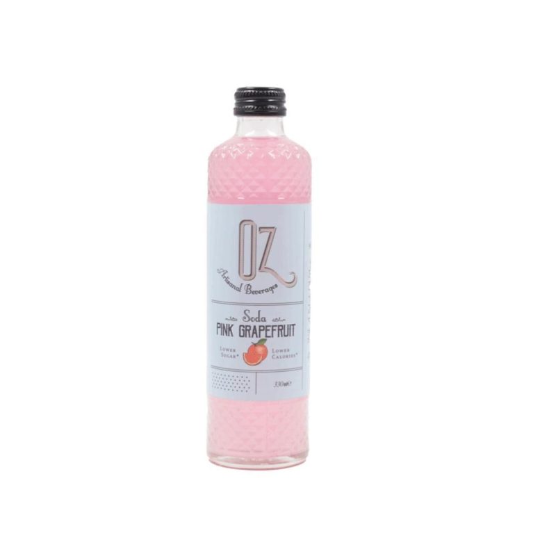 OZ 330ml PINK GRAPEFRUIT SODA ΚΙΒ.24x330ml