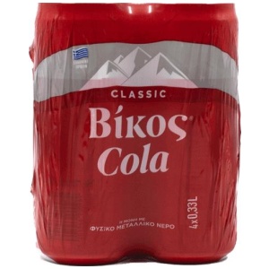 ΑΝΑΨΥΚΤΙΚΟ ΒΙΚΟΣ 330ml CAN/ΚΟΥΤΙ COLA KΙΒ.6x(4x330ml)