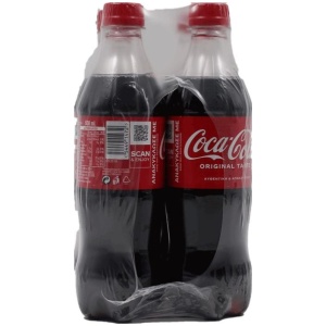 COCA COLA 500ml AΠΛΟ PET // ΚΙΒ.24x500ml