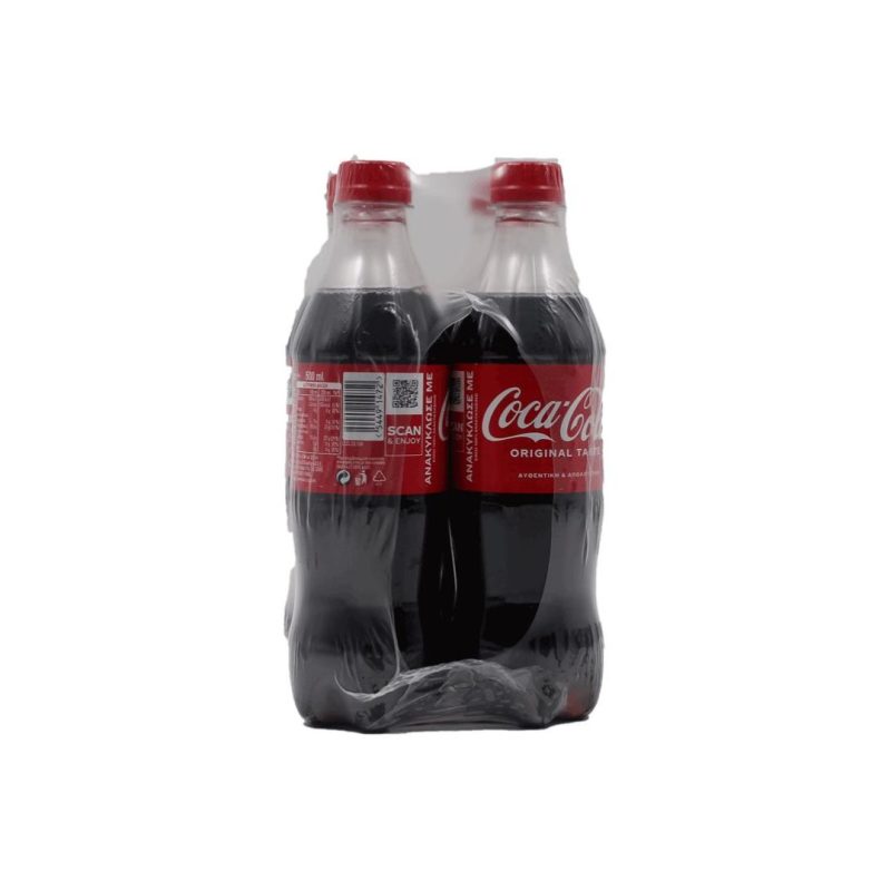 COCA COLA 500ml AΠΛΟ PET // ΚΙΒ.24x500ml