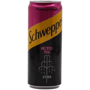 SCHWEPPES 330ml ΑΠΛΟ POMEGRANATE (ΡΟΔΙ) // ΚΙΒ.24x330ml