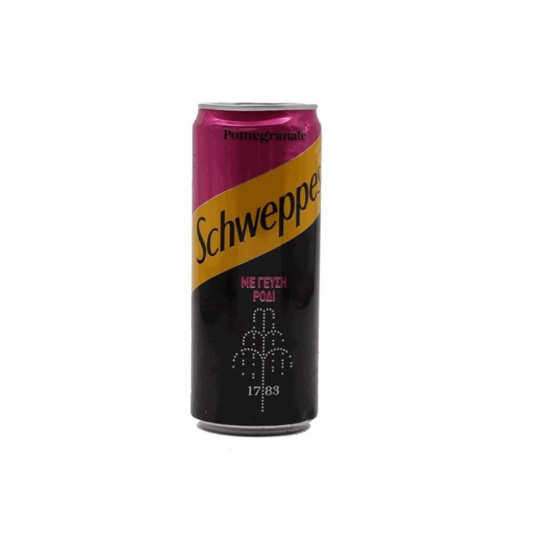 SCHWEPPES 330ml ΑΠΛΟ POMEGRANATE (ΡΟΔΙ) // ΚΙΒ.24x330ml