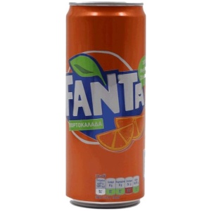 FANTA ΠΟΡΤΟΚΑΛΙ 330ml ΑΠΛΟ ΚΟΥΤΙ // ΚΙΒ.24x330ml