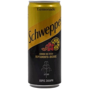 SCHWEPPES 330ml ΑΠΛΟ BERGAMOT LEMONADE // ΚΙΒ.24x330ml