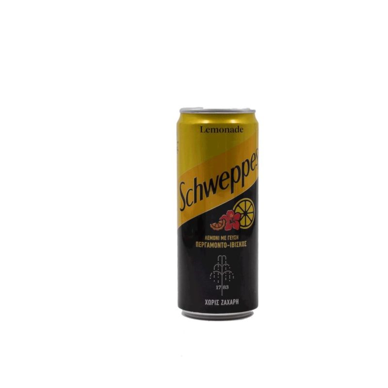 SCHWEPPES 330ml ΑΠΛΟ BERGAMOT LEMONADE // ΚΙΒ.24x330ml