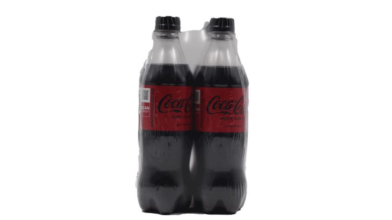 COCA COLA ZERO 500ml AΠΛΟ PET // ΚΙΒ.24x500ml