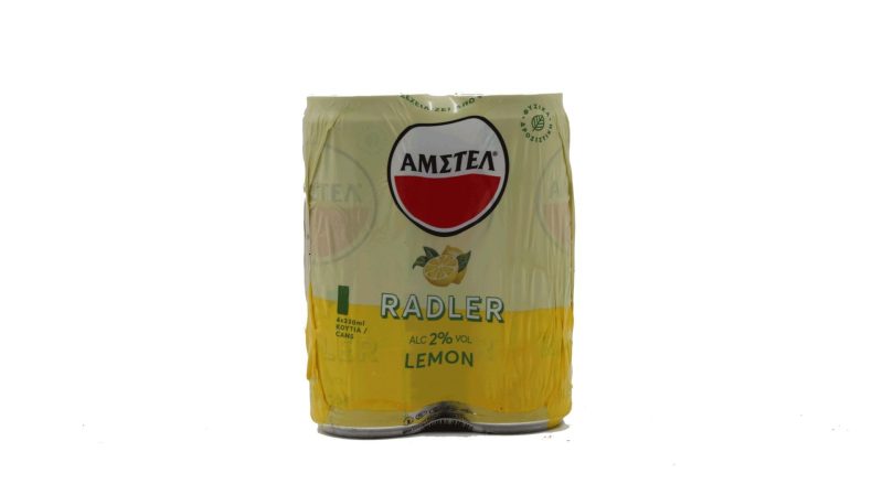 AMSTEL ΚΟΥΤΙ RADLER ΛΕΜΟΝΙ 330ml // ΚΙΒ.6x4Px330ml Α/Ζ