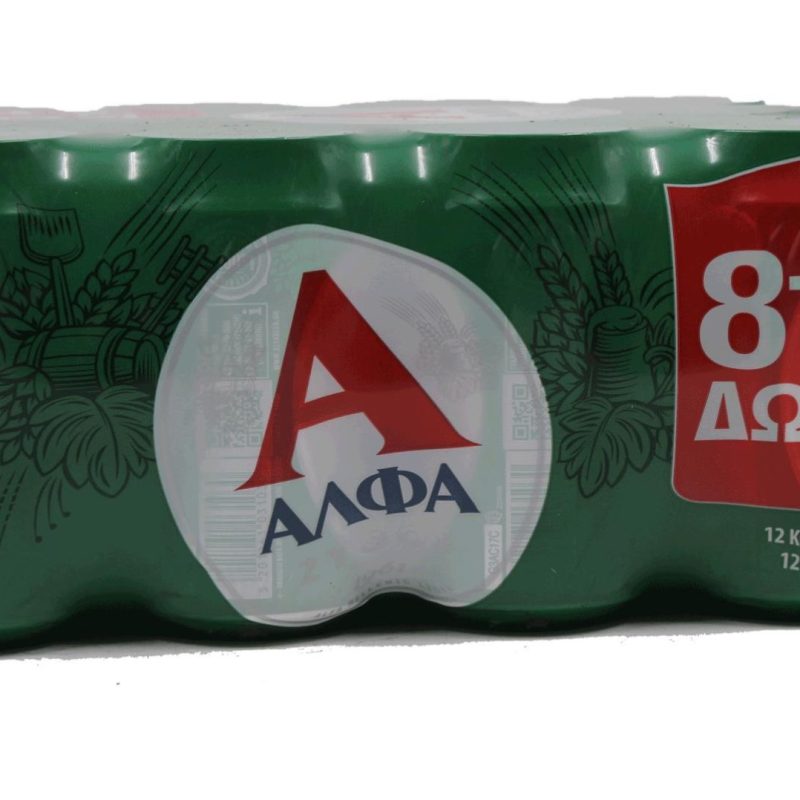 ΑΛΦΑ PROMO ΚΟΥΤΙ 330ml // ΚΙΒ.2x12Px330ml (8+4Δ) Α/Ζ