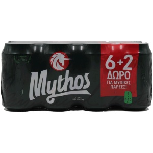 ΜΥΘΟΣ PROMO ΚΟΥΤΙ 330ml // ΚΙΒ.3x8Px330ml (6+2Δ)