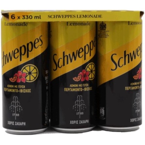 SCHWEPPES 330ml BERGAMOT LEMONADE // ΚΙΒ.4x6x330ml