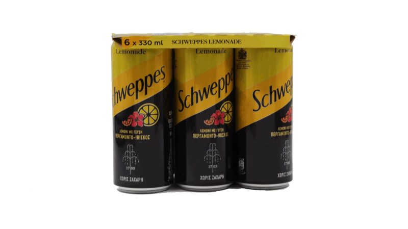 SCHWEPPES 330ml BERGAMOT LEMONADE // ΚΙΒ.4x6x330ml