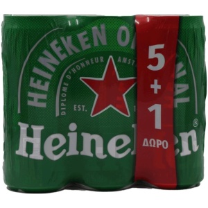 HEINEKEN PROMO ΚΟΥΤΙ 330ml // ΚΙΒ.4x6Px330ml (5+1Δ) Α/Ζ