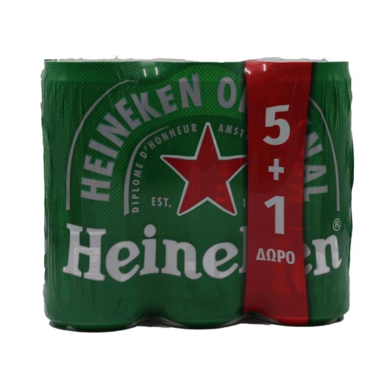 HEINEKEN PROMO ΚΟΥΤΙ 330ml // ΚΙΒ.4x6Px330ml (5+1Δ) Α/Ζ