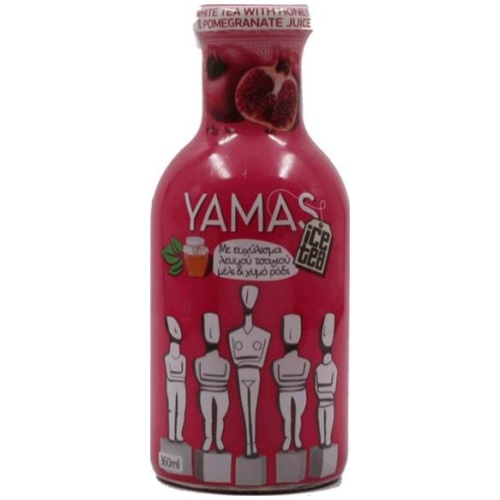 YAMAS ΑΣΠΡΟ ΤΣΑΪ ΡΟΔΙ-ΜΕΛΙ KΙΒ.12x360ml