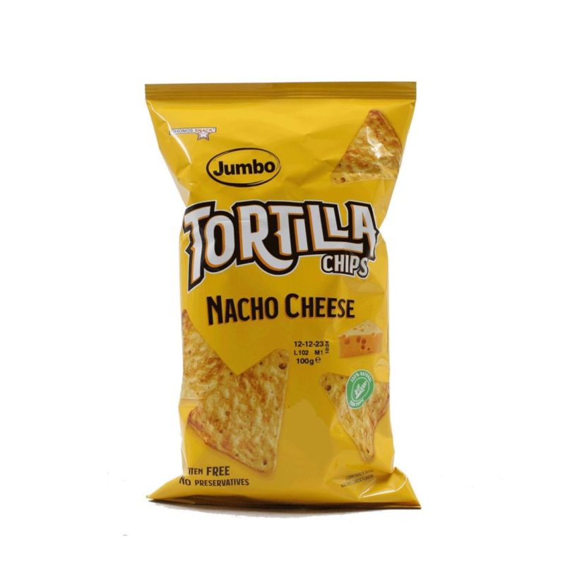 OHONOS JUMBO 100gr TORTILLA NachoCheese ΚΙΒ.18ΤΜΧ