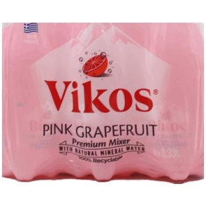 ΑΝΑΨΥΚΤΙΚΟ ΒΙΚΟΣ 330ml CAN/ΚΟΥΤΙ PINK GRAPEFRUIT KΙΒ.6x(4x330ml)