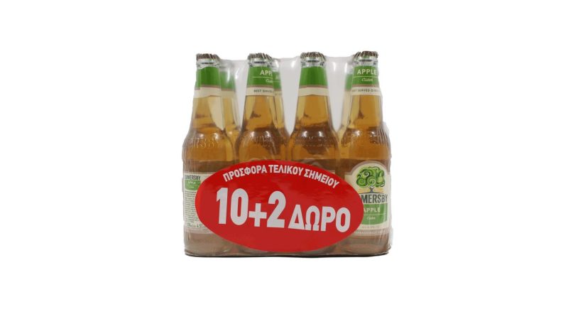 SOMERSBY PROMO APPLE ΦΙΑΛΗ ΚΙΒ.12x330ml (12άδα)