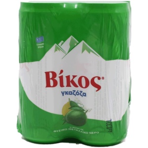 ΑΝΑΨΥΚΤΙΚΟ ΒΙΚΟΣ 330ml CAN/ΚΟΥΤΙ ΓΚΑΖΟΖΑ KΙΒ.6x(4x330ml)